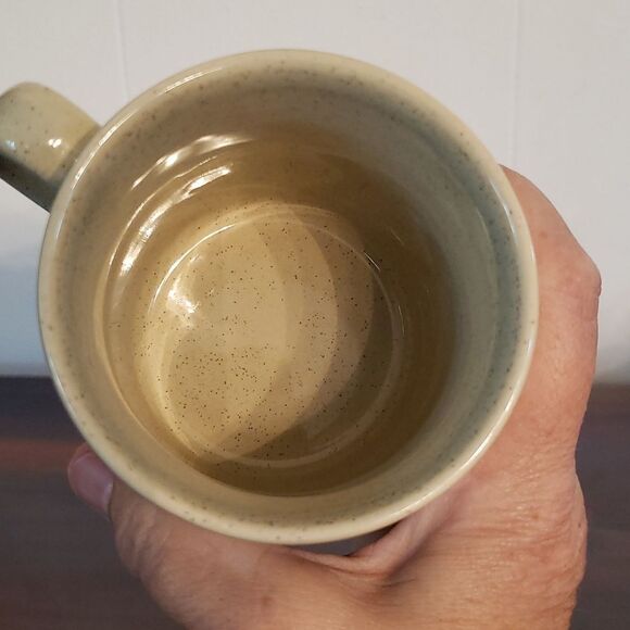 Vintage CANADA Speckled Ceramic Coffee Mug - Tams - Made in England - Picture 7 of 10